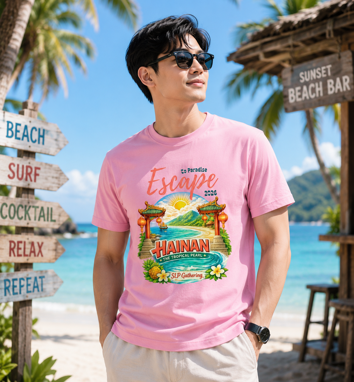 Kaos Custom Sablon Lengan Pendek Premium Cotton 20s - Gambar 2